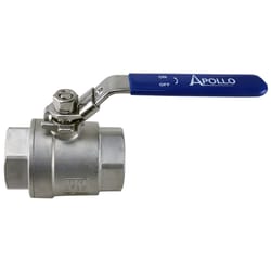 Apollo 96F Series 1-1/4 in. Stainless Steel FNPT Ball Valve Full Port