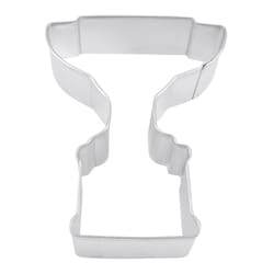 R&M International Corp International Corp 4 in. L Trophy Cookie Cutter Silver 1 pc