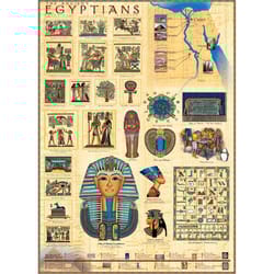 Eurographics Ancient Egyptians Jigsaw Puzzles Multicolored 1000 pc