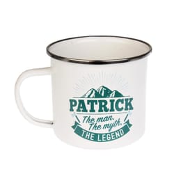 Top Guy Patrick 14 oz Multicolored Steel Enamel Coated Mug 1 pk