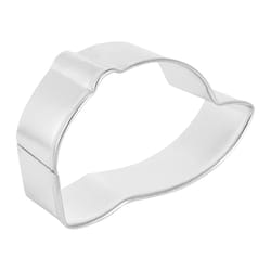 R&M International Corp International Corp 3 in. W X 3 in. L Baseball Cap Cookie Cutter Silver 1 pc