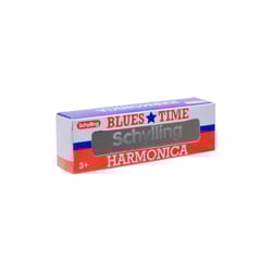 Schylling Blues Harmonica Silver