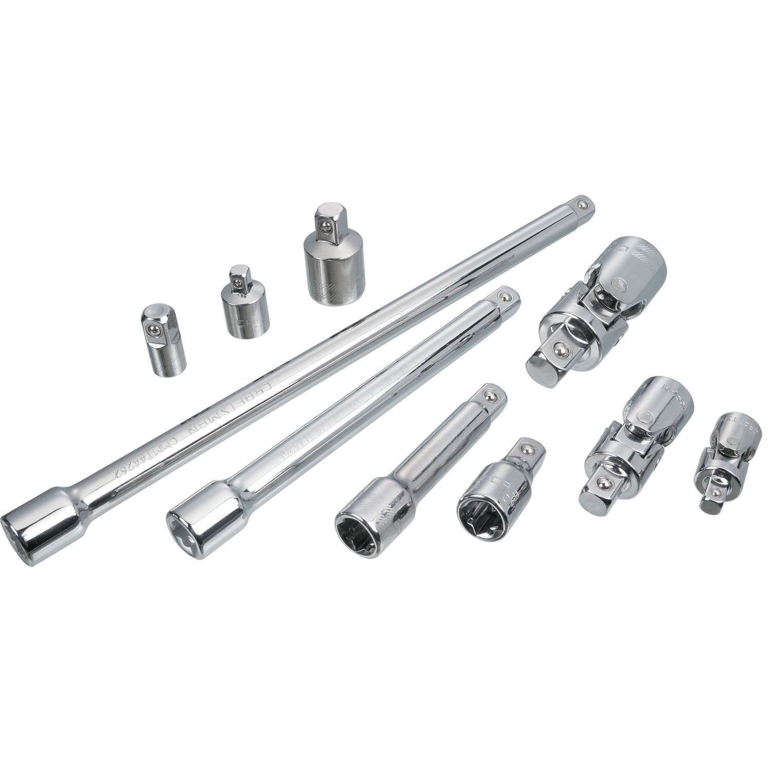 Craftsman 1 4 3 8 And 1 2 In Drive Socket Accessory Set 10 Pc Ace