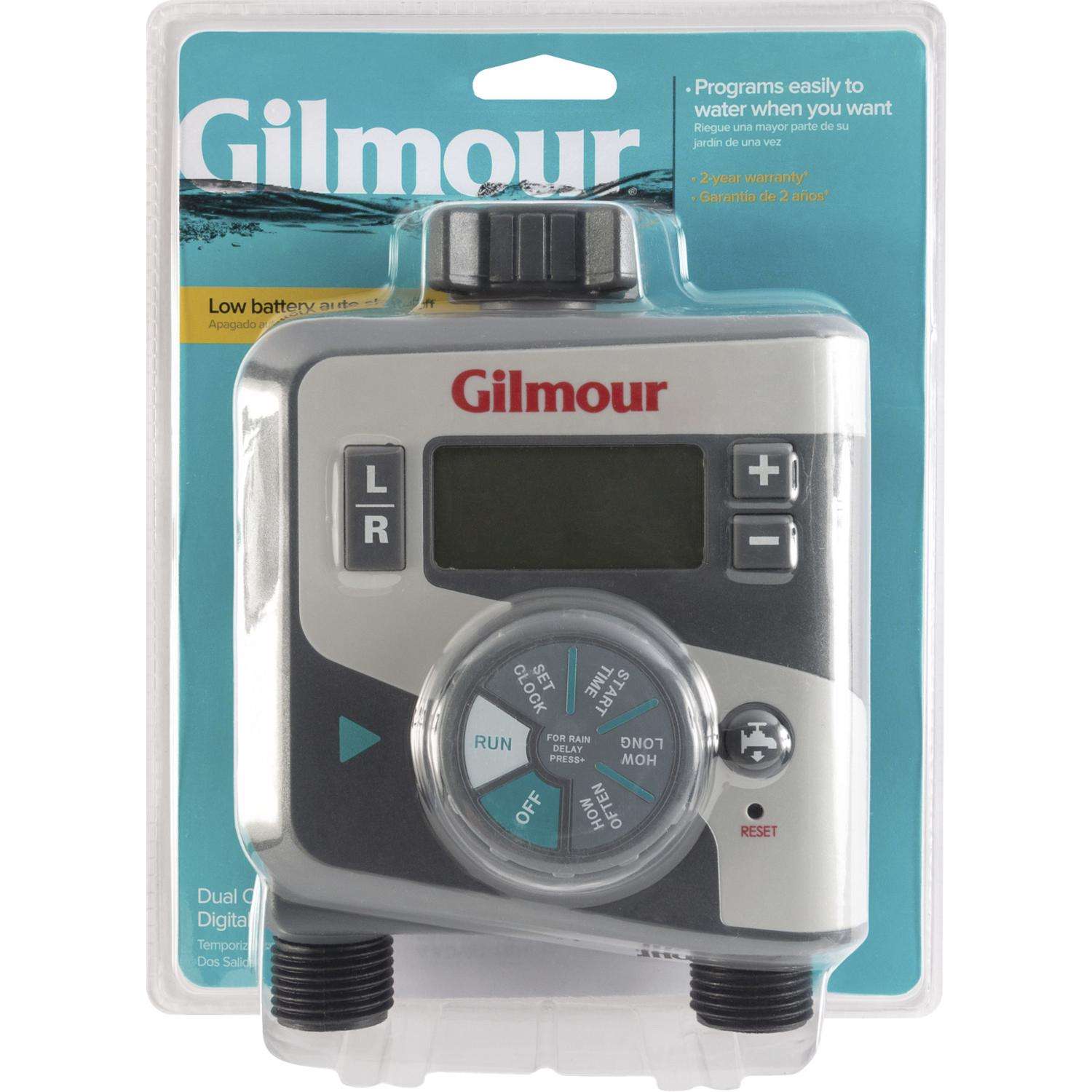 Gilmour Programmable 2 Zone Water Timer Ace Hardware