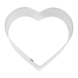 R&M International Silver Steel Cookie Cutter