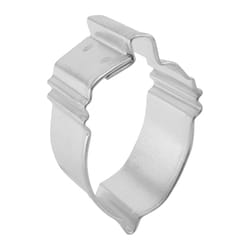 R&M International Corp International Corp 1 in. W X 2 in. L Mini Acorn Cookie Cutter Silver 1 pc