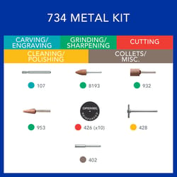 Dremel Rotary Tool Accessory Kit 1 pc