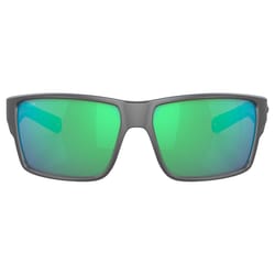 Costa Reefton Pro Black Frame Green Lens Polarized Sunglasses