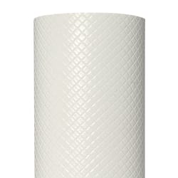 Con-Tact Simple Elegance 5 ft. L X 20 in. W White Diamonds Non-Adhesive Shelf Liner