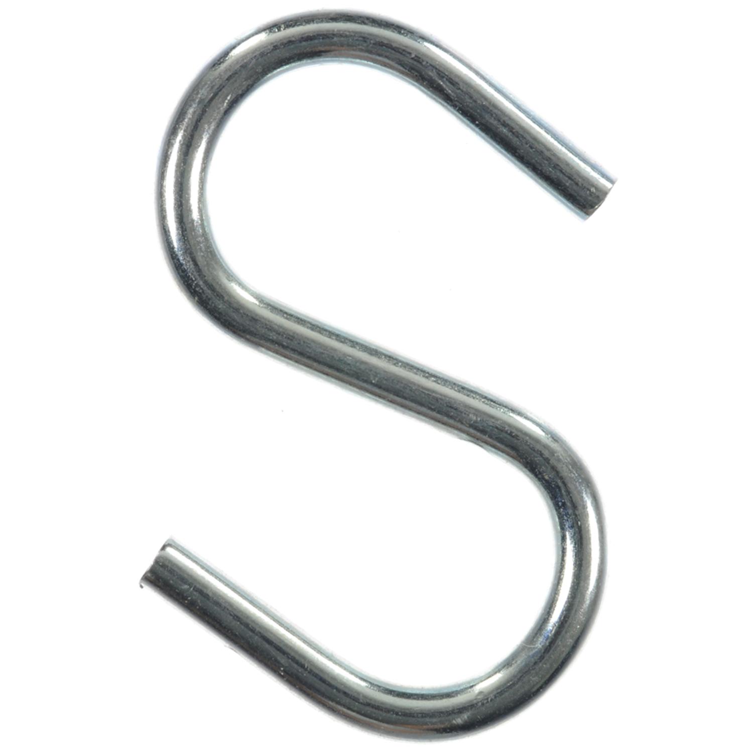 Ace Small Zinc-Plated Silver Steel 1.5 in. L S-Hook 80 lb 40 pk - 01-3482-676 - Hardware Fasteners  sku 01-3482-676