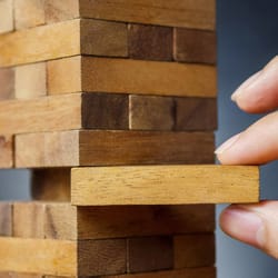 Mad Man Tower Game Brown