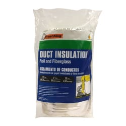 New M&D fiberglass pipe wrap insulation, frost king water heater