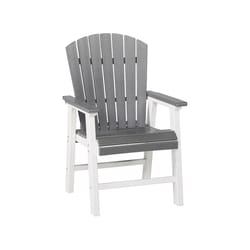 Signature Design by Ashley Transville Gray/White HDPE Frame Armchair