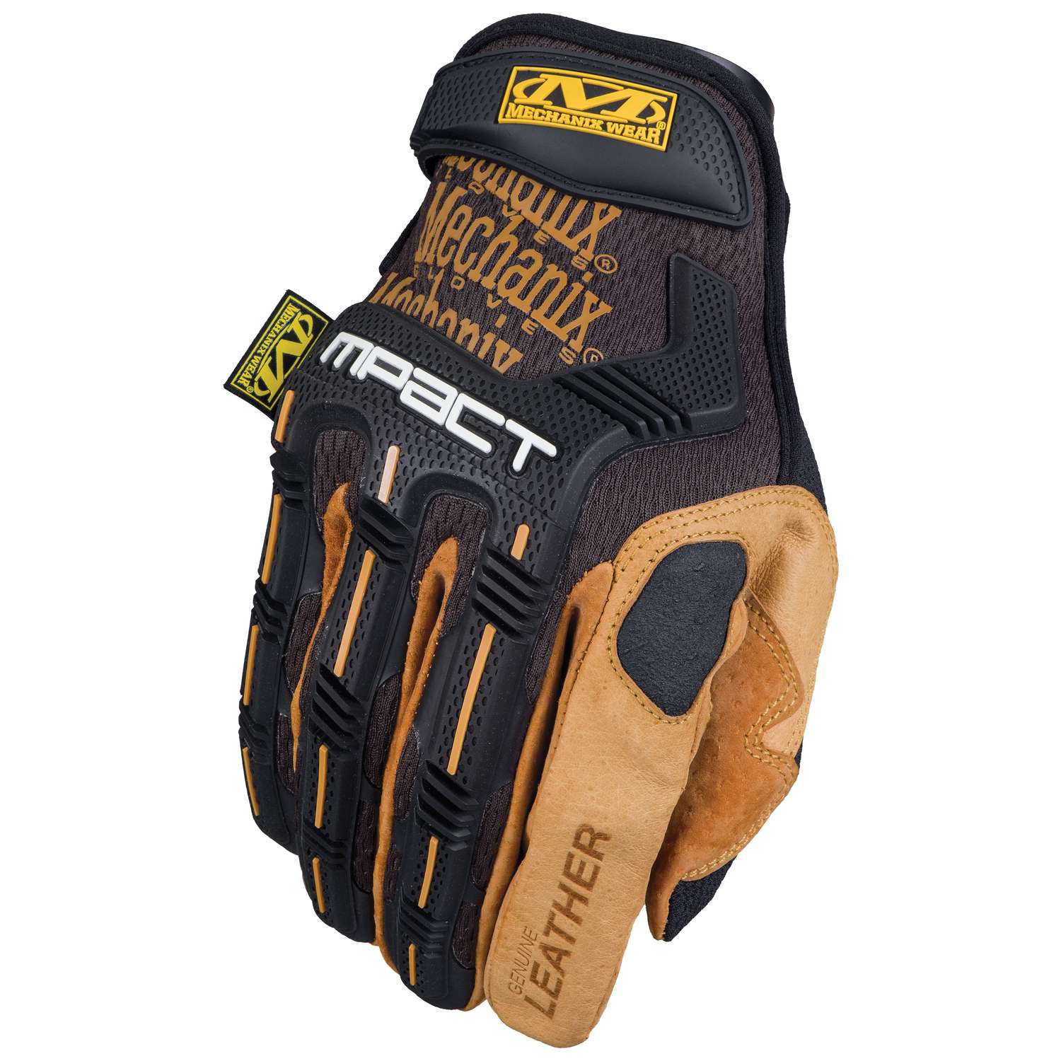Mechanix Wear MPact Work Gloves Black/Tan L 1 pair Ace Hardware