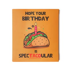 Two Left Feet Birthday Greeting Card Spectacoular