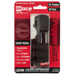Mace PepperGard Black Aluminum/Plastic Sport Pepper Spray