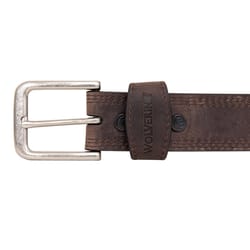 Wolverine Leather Rugged Belt 1.38 in. W Brown