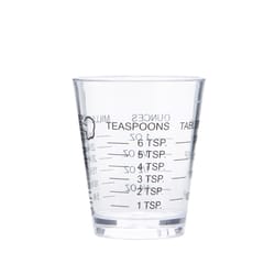 Chef Craft 1/8 cups Plastic Clear Measuring Cup