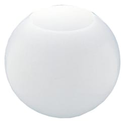 Westinghouse Globe White Glass Lamp Shade 1 pk