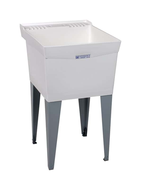 Utilatub 20 in. W X 24 in. D Single Polypropylene Laundry Tub Ace Hardware