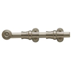 Baldwin Estate Satin Nickel Brass Surface Bolt