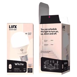 LIFX Smart Home A19 E26 (Medium) Smart-Enabled LED Bulb White 50 Watt Equivalence 1 pk