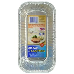 EZ Foil 5 in. W X 9 in. L Loaf Pan Silver