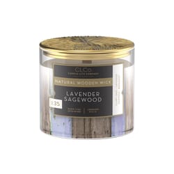 Candle Lite CLCo White Lavender Sagewood Scent Jar Candle 14 oz