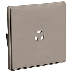 Builders Edge 7 in. H X 6.75 in. W X 1 in. L Prefinished Clay Vinyl Mounting Block