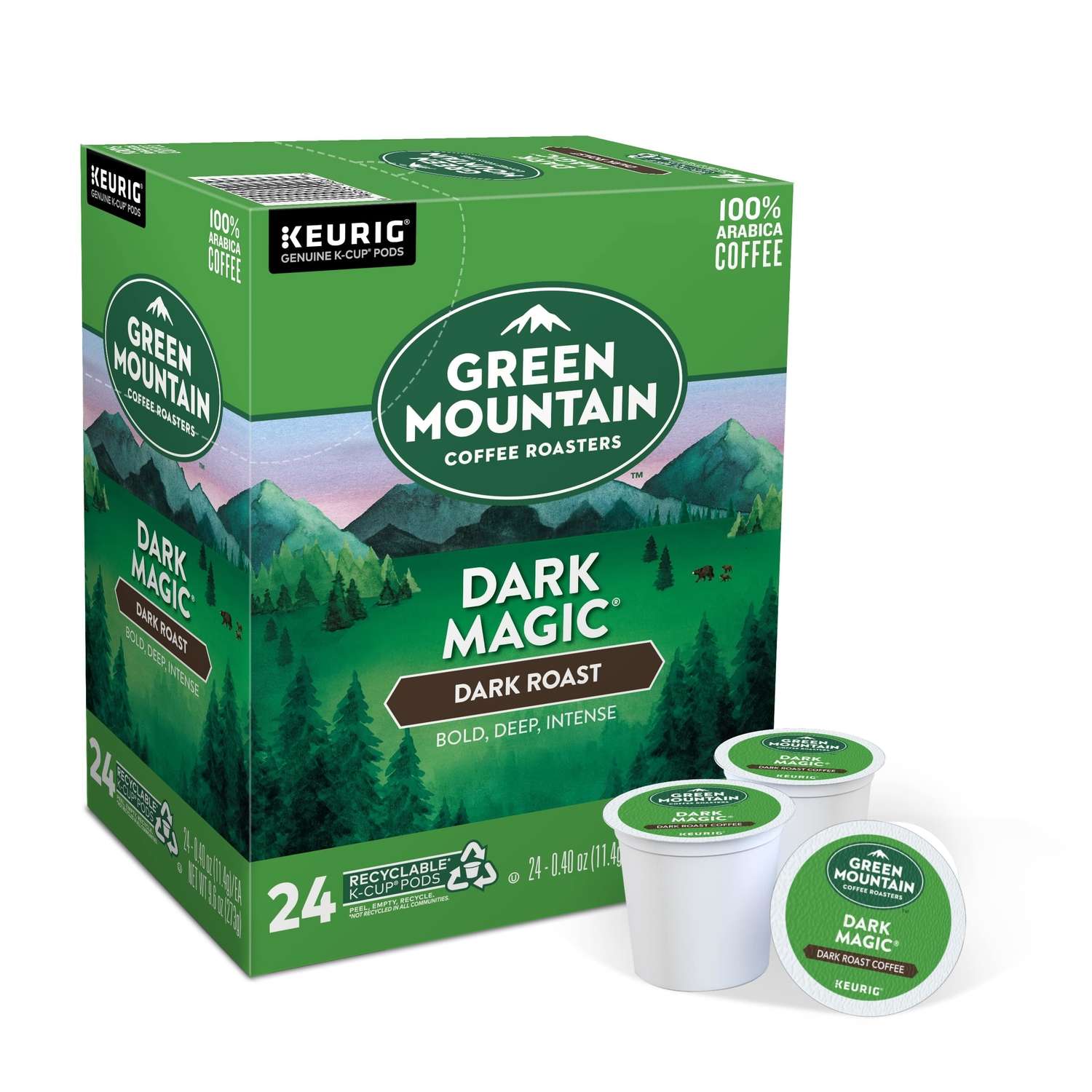 Keurig Green Mountain Dark Magic Coffee KCups 24 pk Ace