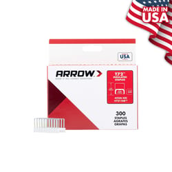 Arrow T72 31/64 in. W X 3/4 in. L 15 Ga. Wide Crown Insulated Staples 300 pk