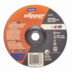 Norton Clipper 7 in. D X 7/8 in. Aluminum Oxide Classic Cut-Off Wheel 1 pk