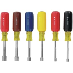 Stanley Assorted SAE Nut Driver Set 8 in. L 6 pc