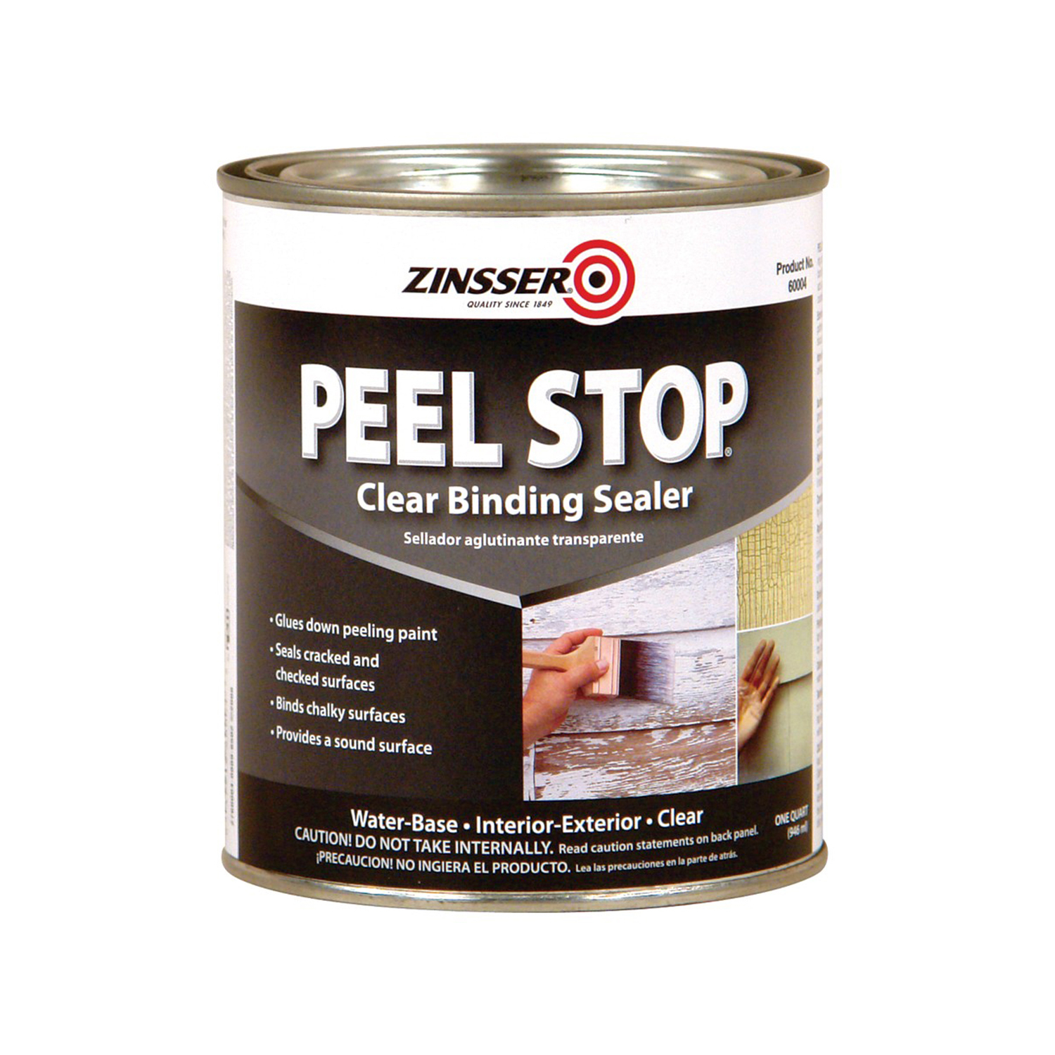 Photos - Paint / Enamel Zinsser Peel Stop Clear Water-Based Bonding Primer 1 qt 60004