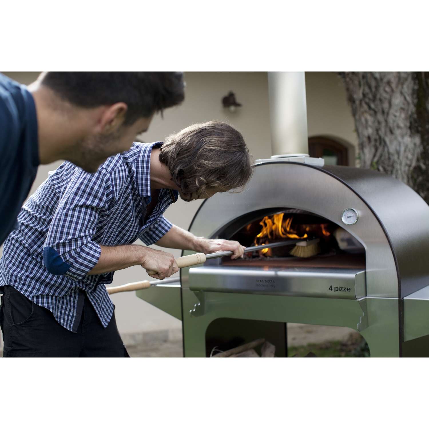 Alfa Wood 4 Pizze Outdoor Pizza Oven Copper - Ace Hardware