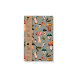 Denik 5 in. W X 8 in. L Sewn Bound Multicolored Mushroom Garden Notebook