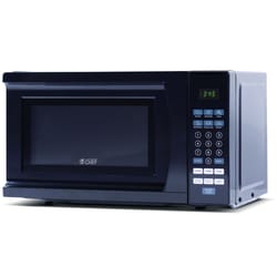 Commercial Chef 0.7 cu ft Black Microwave 700 W