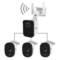 Swann Fourtify Plug-in Indoor and Outdoor Smart-Enabled Security Camera