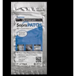 Soprema 6 in. L X 3 in. W Gray Self Adhesive Wall Repair Patch