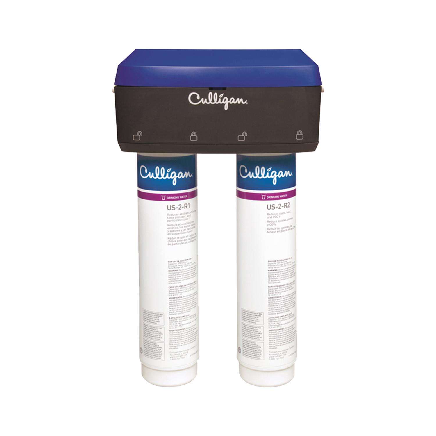 Culligan 2 Stage Under Sink Water Filtration System For Culligan Ace