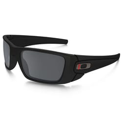 Oakley Standard Issue Fuel Cell Thin Red Line Unisex Matte Black Frame Sunglasses