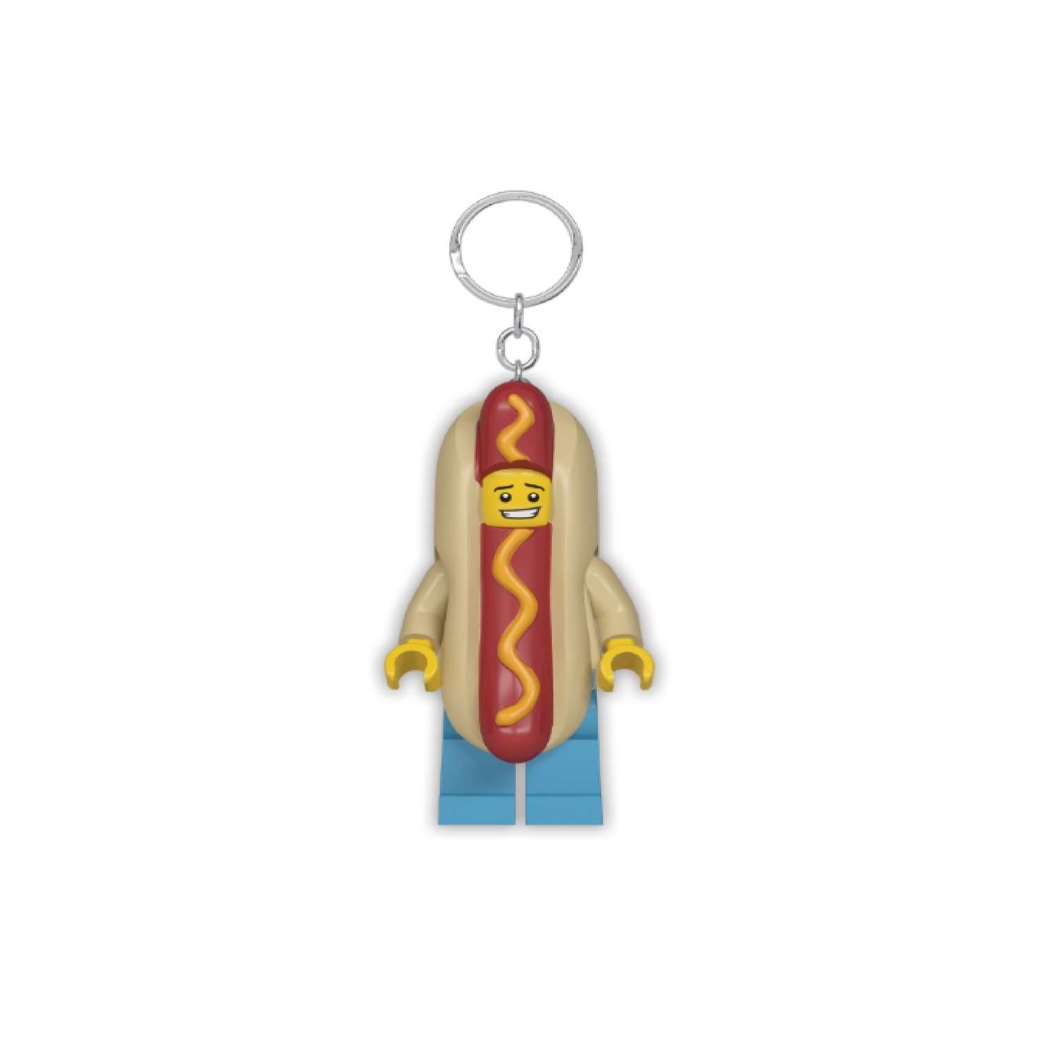 Hot Dog with stick Keychain