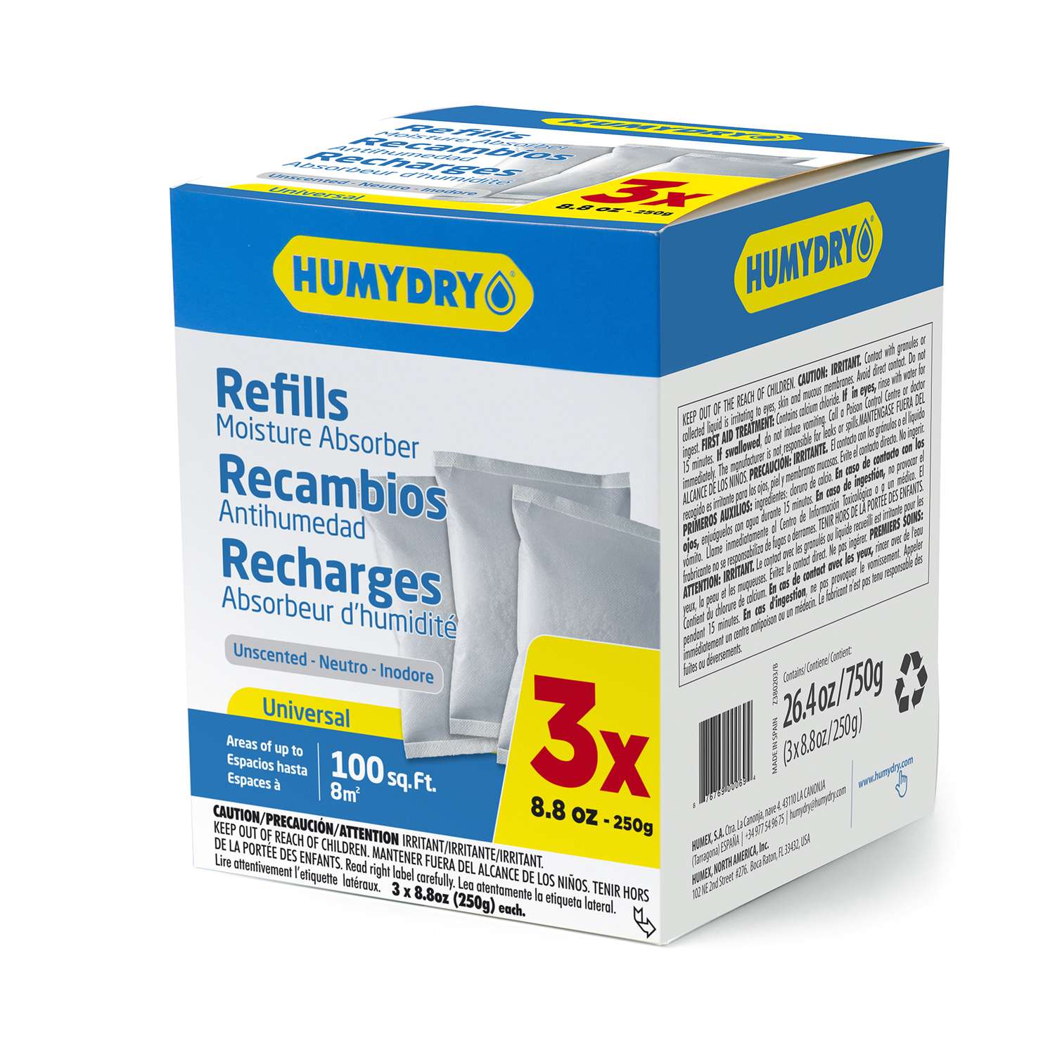 Humydry Refill Moisture Absorber 8.8 oz Ace Hardware