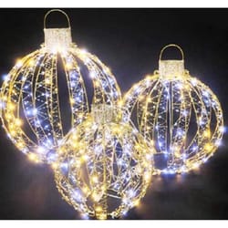 Sienna LED Warm White Ornaments 20 in. Yard Decor