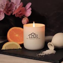 The Rustic House White Wild Orchid Scent Candle 8 oz