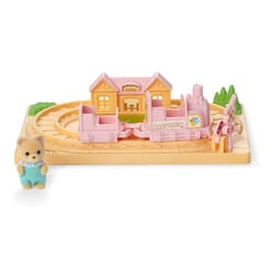 Calico Critters Baby Choo Choo Train Set 8 pc