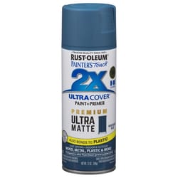 Rust-Oleum Painter's Touch 2X Ultra Cover Ultra Matte Nantucket Blue Paint + Primer Spray Paint 12 o