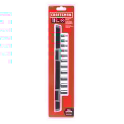 Craftsman 1/4 in. drive SAE 6 Point Socket Set 11 pc