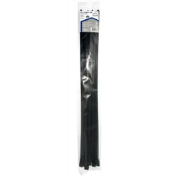 Home Plus 24 in. L Black Cable Tie 25 pk