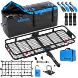 Mockins Blue 16 ft³ Hitch Cargo Carrier Set 1 pk